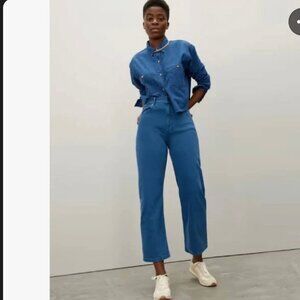 Everlane | The Way High Jean in Retro Blue